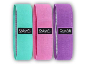 Ostrovit Material resistance bands 3 pack set gumy