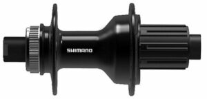 Shimano náboj disc FH-TC600-HM-B 32d Center lock 12mm e-thru-axle 148mm 8-11 rychlostí zadní čer.