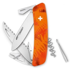 Swiza kapesní nůž TT05 Tick-Tool Camo Filix orange