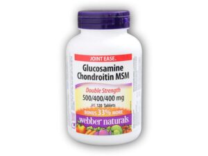 Webber Naturals Glucosamine Chondroitine 500/400/400 120 tbl.