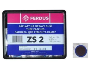 Ferdus ZS-2 Průměr 25mm BOX 100KS záplaty