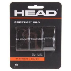 Head Prestige Pro 3 overgrip omotávka tl. 0,6 mm černá