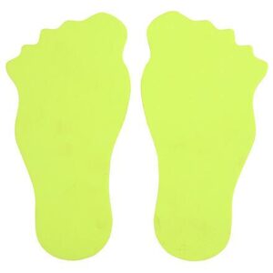 Merco Feet značka na podlahu žlutá