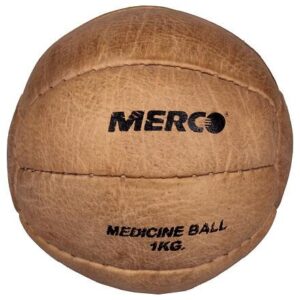 Merco Leather kožený medicinální míč