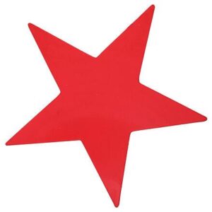 Merco Star značka na podlahu červená