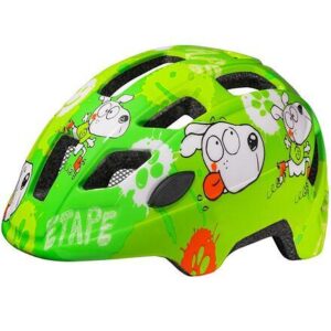 Etape Kitty 2.0 dětská cyklistická helma zelená
