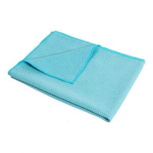 Pure2improve YOGA Antislip ručník P2I 170×60 cm modrý