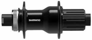 Shimano náboj disc FH-TC500-B 32d Center lock 12mm e-thru-axle 148mm 12 rychlostí zadní čer.