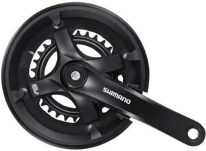 Shimano Tourney FC-TY5012 2X7/8 46/30Z. černé 175mm kliky